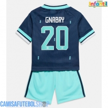 Camisa de time de futebol Alemanha Serge Gnabry #20 Replicas 2º Equipamento Infantil Mundo 2026 Manga Curta (+ Calças curtas)
